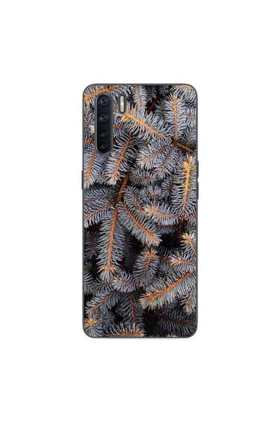 OEM Husa compatibila cu Oppo A91 Silicon Gel Tpu Model Crengi de Brad