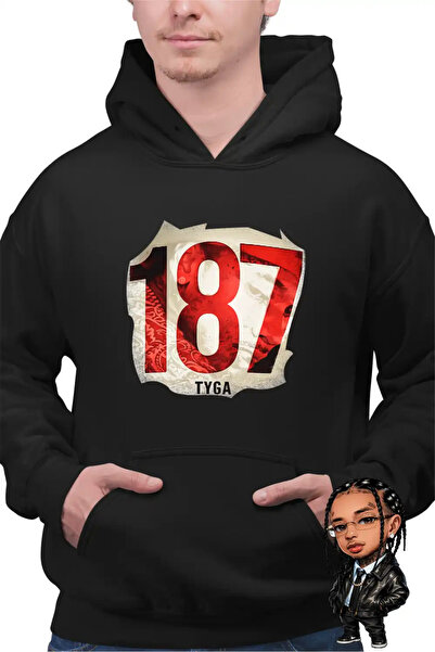 OEM Мъжки суичър Тайга 187 Трап рап музика