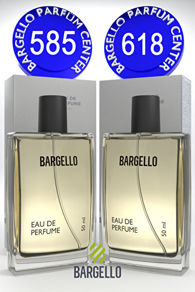 Bargello 585 Erkek Parfüm Floral 50 ML EDP + 618 Erkek Parfüm Oriental 50 ML EDP
