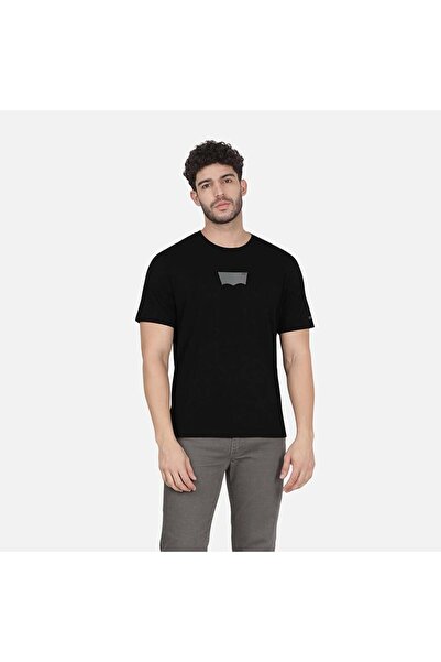 Levi's Levis Crew Neck Men's Black 100% Cotton T-Shirt A2082-0147