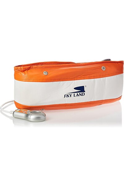 SKY LAND 2-Motor Slimming & Massage Belt with Heat – Full Body Toning, Pain Relief & Thermal Therapy – Adjustable, Portable Design for Abdomen, Waist, Thighs & Arms EM-3175