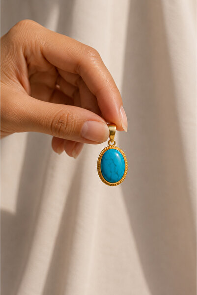 Zeynepli gold & jewelry 14 AYAR ALTIN MARDİN İŞİ OVAL KOLYE UCU