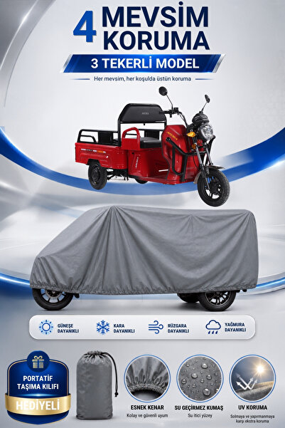 Motobros Motorcycle Tarpaulin Arora Mini Cargo 3-Wheeled Electric Vehicle Tar...