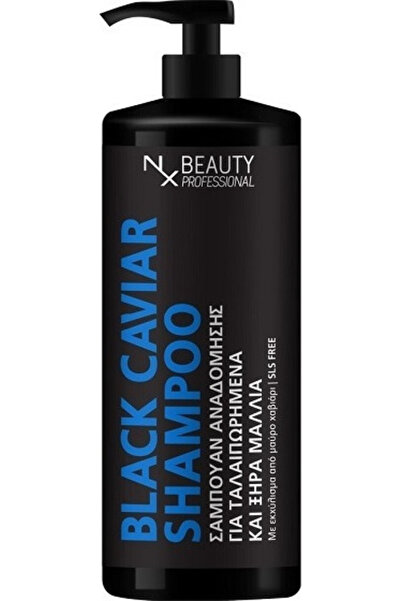 NX Beauty Professional Σαμπουάν Μαύρου Χαβιαριού Αναδομητικό/Θρεπτικό για Ξηρ...