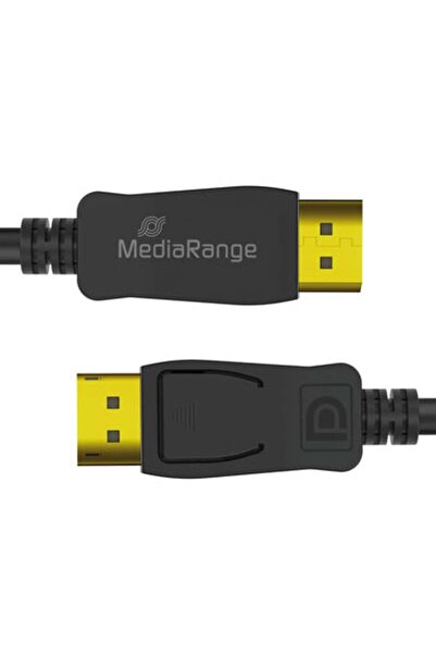 MediaRange DisplayPort Kabel, Ver. 2.1, 40 Gbps, 2.0m, sw
