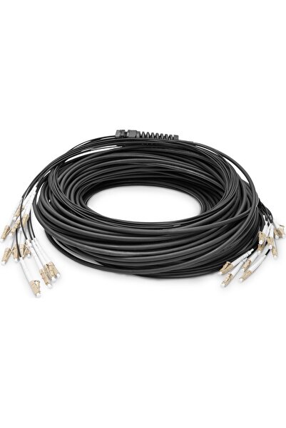 Digitus LWL Patchkabel LC->UPC 100m Vorkonfektioniert OM4 12