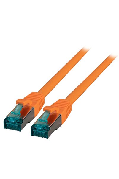 EFB Elektronik Cablu patch EFB RJ45 S/FTP Cat.6A LSZH 1.00m portocaliu
