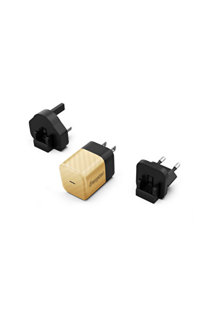 Energizer Ultimate - Încărcător de rețea multiplu EU / UK / US GaN USB-C 20W ...
