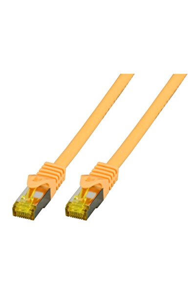 EFB Elektronik EFB RJ45 Patchk. S/FTP Cat.6A LSZH Cat.7 Rohk. 20.00m galben