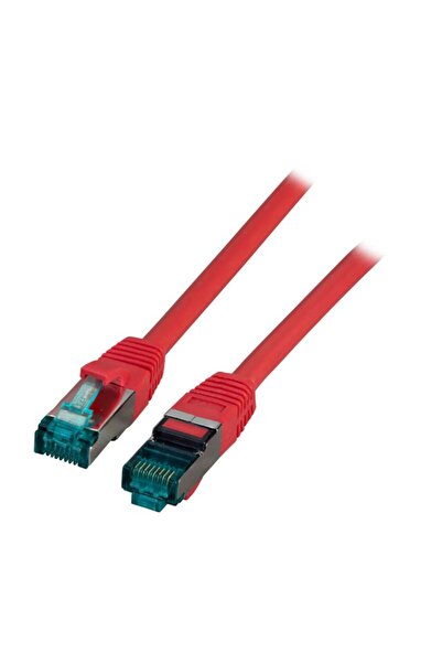 EFB Elektronik EFB Cablu patch RJ45 S/FTP Cat.6A LSZH 3.00m roșu
