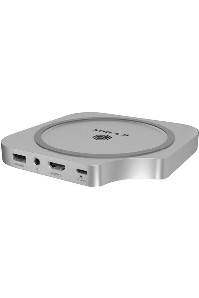 ICY BOX Stacja dokujƒÖca IB-DK100 Mac Mini M4 7 w 1 z M.2 NVMe Slot