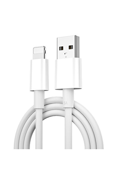 WIWU Cablu USB USB-A - Lightning 1.2 m Bia≈Çy (GSM176138)