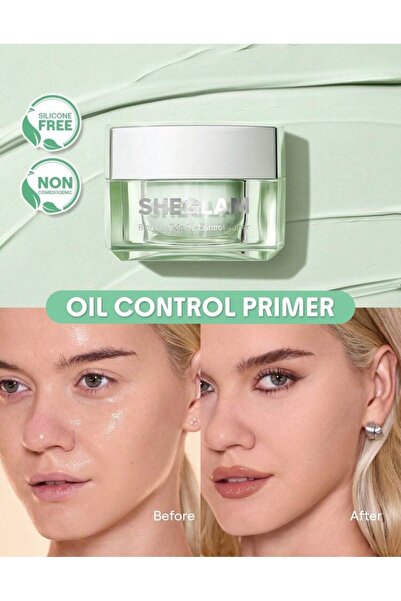 SHEGLAM Birthday Skin Oil-Control Primer - Gözenek Küçültücü & Parlama Karşıt...