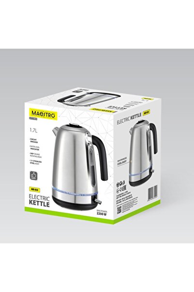Maestro Fierbător electric metalic 1,7l 2200W MR-050
