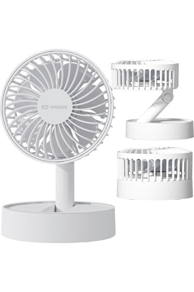 Mozos Ventilator fără fir cu acumulator F32 alb