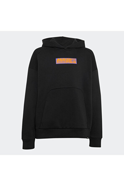 adidas Mer Lon Hood Y Genç Spor Sweatshirt KR9687