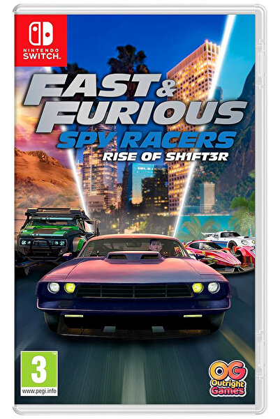 by Nintendo Fast & Furious: Spy Racers Rise of SH1FT3R - Switch - FİZİKİ KART...