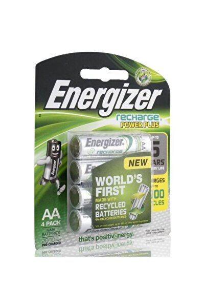 Energizer Power Plus Rechargeable AAA Batteries 2000mAh 4S