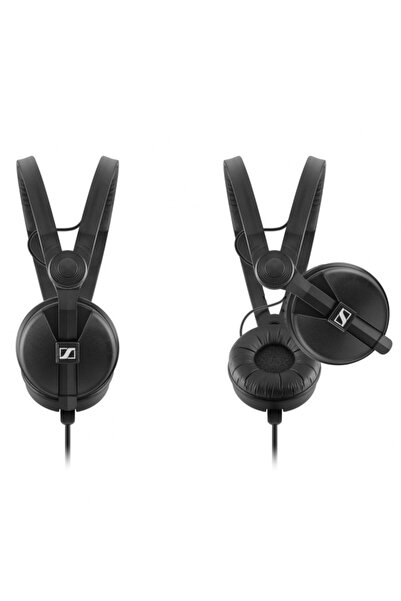 Sennheiser HD 25 PLUS - Căști profesionale, cu închidere, cablu drept și spir...