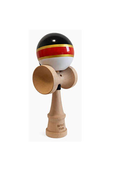 Kendama , roșie, 43-47 cm, grip super sticky, pentru băieți 3 ani+