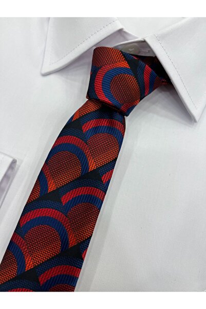 Sarar Interview Woven Fabric Patterned Thin Tie