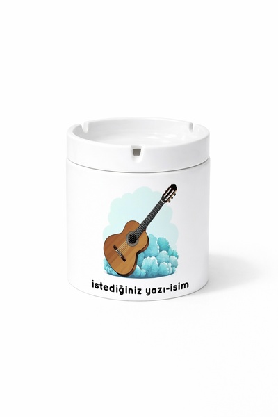 Kirbi Reklam Diger Classic Guitar Classical Guitar Double-Sided Printed Ash T...