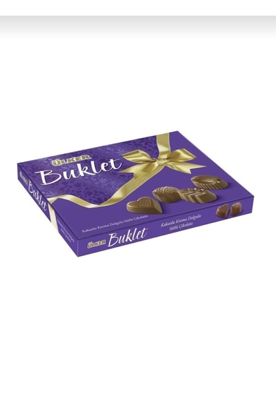 Ülker Buklet Dolgulu İkramlık Hediyelik Sütlü Çikolata 200gr ( 1 Adet )