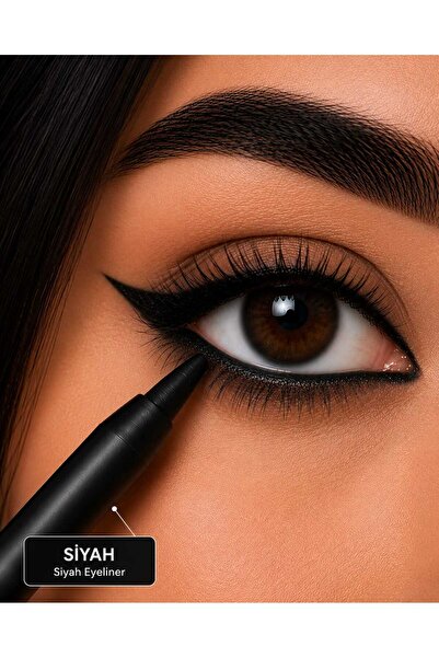 Rosse 1 Adet Suya Dayanıklı Eyeliner Kalemi | Yoğun Pigment & Kalıcı Görünüm