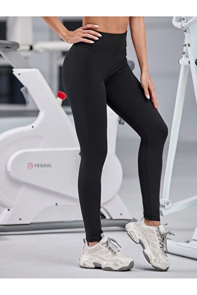 Mügerella Unisex High Waist Slimming Sports Leggings |   Flexible Fabric Dail...