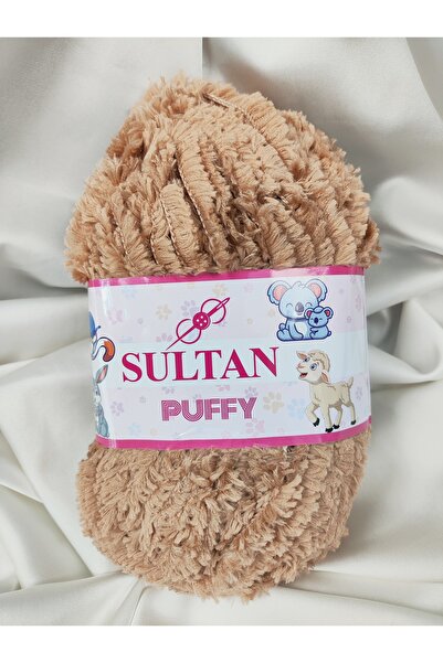 Sultan خيط حياكة يدوي من نوع Puffy Capuçino بوزن 100 جرام. 100 متر. (قطعة واح...