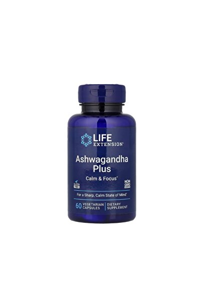 Life Extension Ashwagandha Plus Calm & Focus 60 capsule -