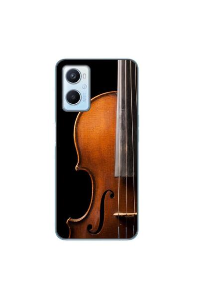 OEM Калъф, съвместим с Oppo A96 4G, силиконов гел TPU с десен на цигулка