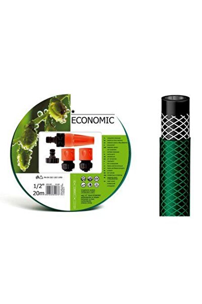 Proline Furtun de apă 1/2 " / 20M cu conectori și fitinguri pentru aspersoare