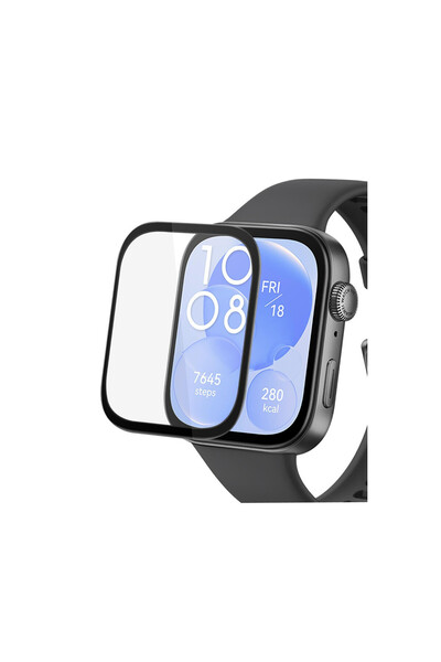 Generic Brand واقي شاشة Watch Fit 3 بوليمر نانو - شفاف