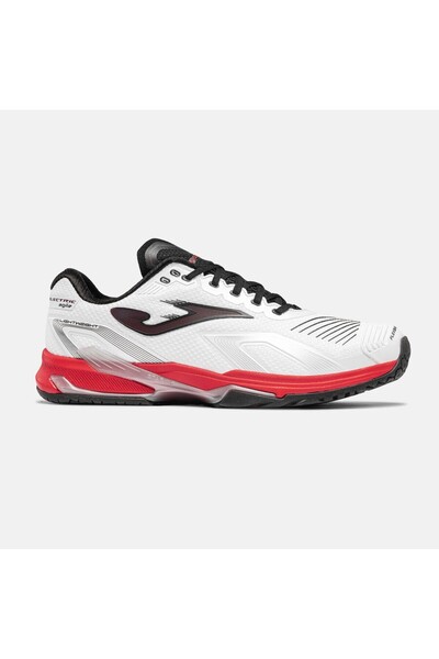 Joma حذاء تنس رجالي من TELCS2632AC Electric Sert & Toprak Kort - أبيض/أحمر