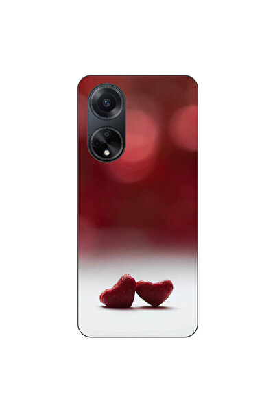 OEM Husa compatibila cu Oppo A98 5G Silicon Gel Tpu Model Little Hearts