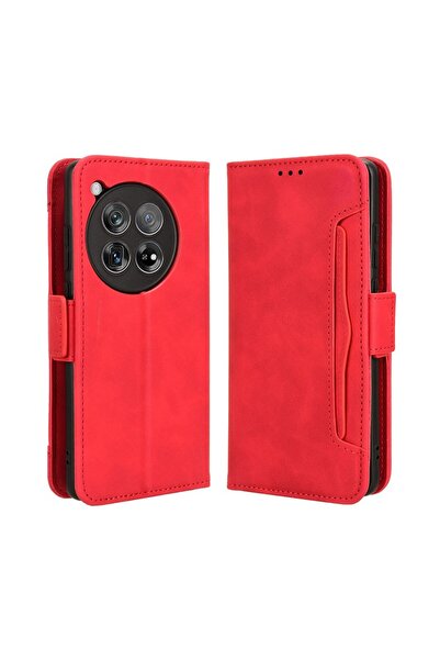 sscase Multiple Cards Θήκη Πορτοφόλι Red (OnePlus 12 5G)