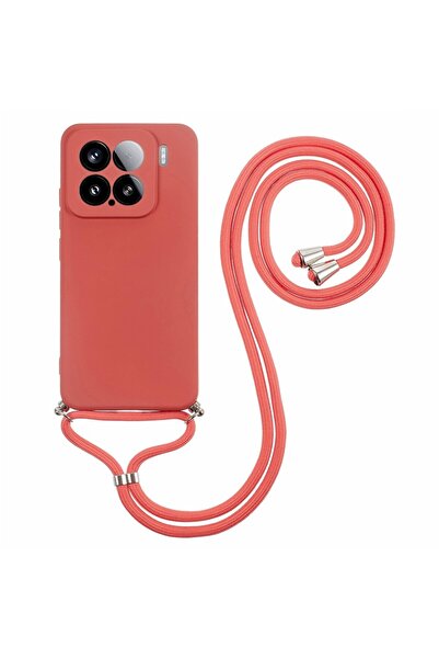 sscase Candy Colors Θήκη Σιλικόνης με Λουράκι Hawthorn Red (Xiaomi 15 5G)