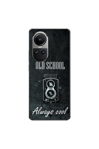 OEM Husa compatibila cu Oppo Reno10 5G Silicon Gel Tpu Model Retro Camera