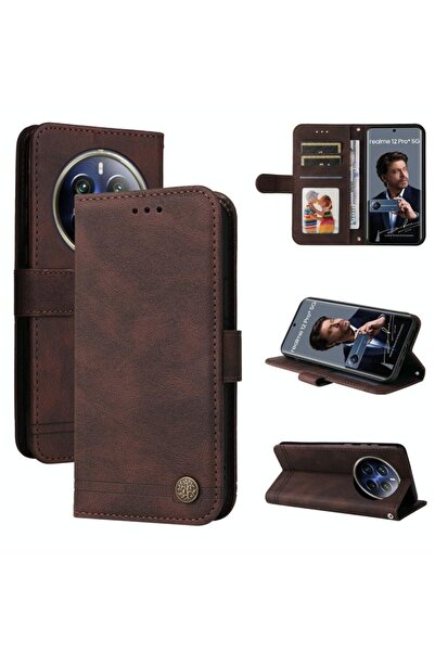 sscase Skin Feel Life Tree Θήκη Πορτοφόλι Brown (Realme 12 Pro 5G / 12 Pro Pl...