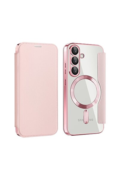 sscase Straight MagSafe Θήκη Βιβλίο Pink (Samsung Galaxy S25 Plus 5G)