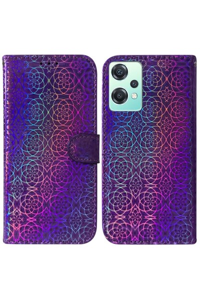sscase Colorful Magnetic Θήκη Πορτοφόλι Purple (OnePlus Nord CE 2 Lite 5G)