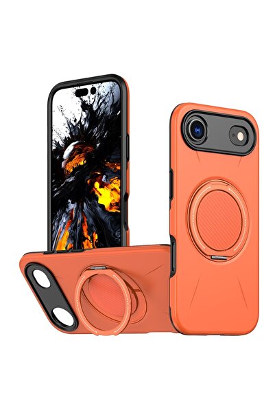 sscase Premium MagSafe Σκληρή Θήκη με Δαχτυλίδι Orange (Apple iPhone Air)