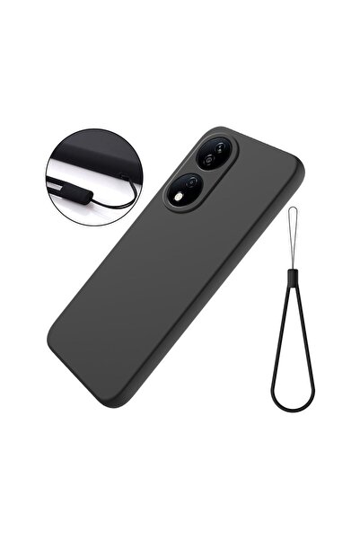 sscase Solid Color Θήκη Σιλικόνης Black (Honor 90 Smart 5G)