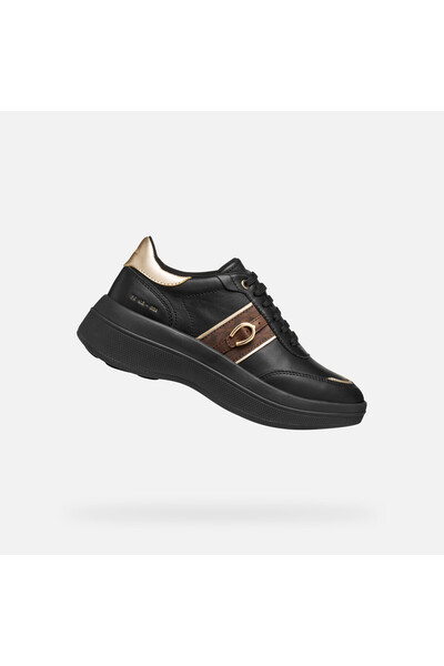 Geox Adidași negri de damă Spherica ECUB-3