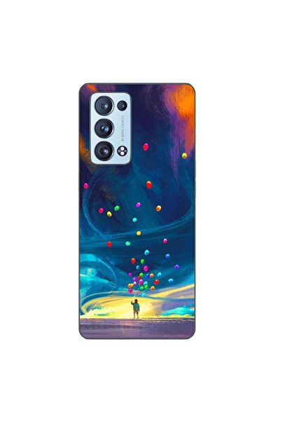 OEM Husa compatibila cu Oppo Reno6 Pro 5G Silicon Gel Tpu Model Baloane Univers