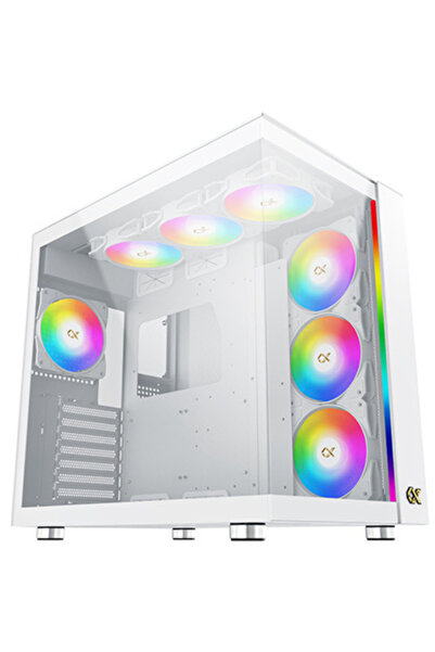 Xigmatek علبة كمبيوتر AQUA Ultra Arctic Air E-ATX متوسطة الحجم