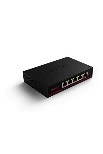 Asustor ASW205T Switch, 5 Gigabit Ports (Black)