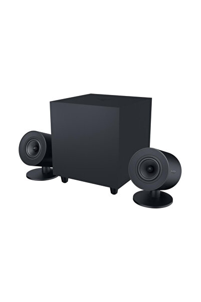 RAZER Nommo V2 2.1 Speakers, Bluetooth/USB, Black