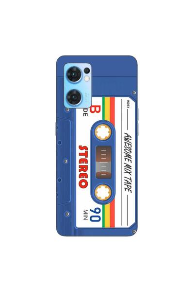 OEM Husa compatibila cu Oppo Reno7 5G Silicon Gel Tpu Model Caseta Vintage Mi...